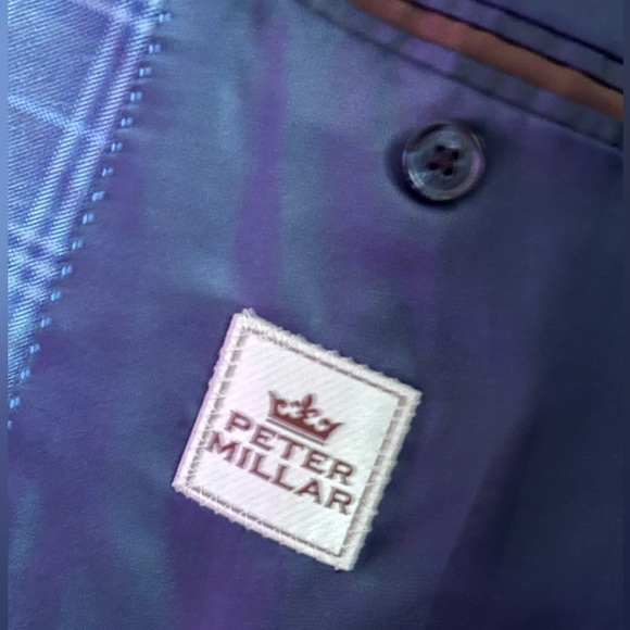 Peter Miller Blazer Sport coat Gorgeous !!!Suit Jacket Plaid LIKE NEW!!! - Picture 4 of 16